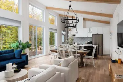 Image de Nature & Confort: Cottage de 3 chambres près de Tremblant