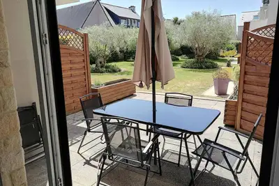 Appartement 2 chambres avec terrasse au centre de Perros-Guirec