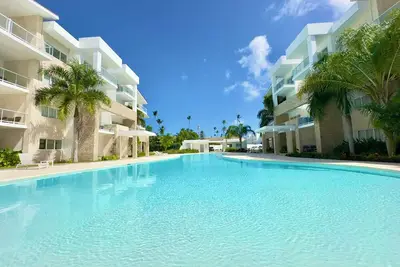 Image de Enjoyable  apartment with pool view and close the beach