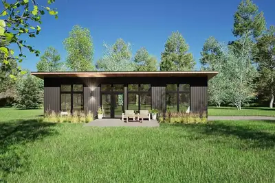 Image de luxury 2-Bedroom Cabin on Woods & Co Weddings + Events property