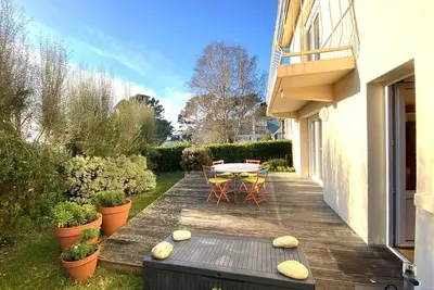 Image de Maison à 320m de la plage de la Grève Blanche avec jardin à Tregastel