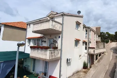 Image de Appartement d'une chambre avec le balcon Tisno, Murter (A-23720-a)