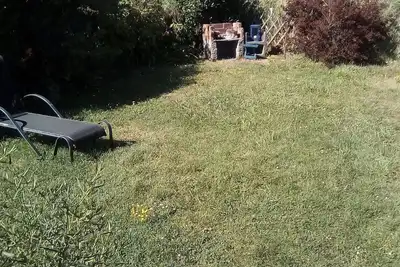 Image de chalet à 50 m de la mer sur un des sites du débarquement en Normandie