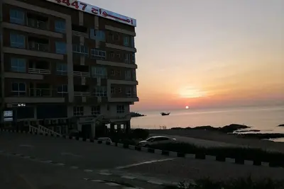 Image de Amwaj Hotel is located in Mirbat, oman, with a charming view of the sea\n