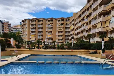 Image de Sunny apartment in Apolo Vii - Apartments with outdoor pool and terrace.