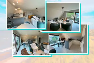 Image de Prachtig appartement van 80 m², 2 slaapkamers dichtbij het strand, tram, centrum