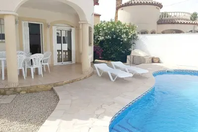 Image de Agréable villa à Ametlla de Mar pour 6 personnes avec piscine privée répartie sur un seul niveau