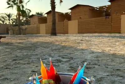 Image de Cielo chalet [5] with WiFi, Ac with beach view in Nabi Saleh