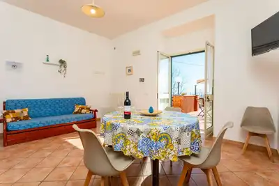 Appartement 'Camia Etna House - Familiare' avec vue sur mer, Wi-Fi et climatisation