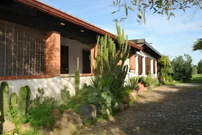 Image de Maison de vacances 'Pretty House' avec terrasse privée, Wi-Fi et climatisation