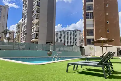 Image de Appartement à deux pièces, avec piscine et parking