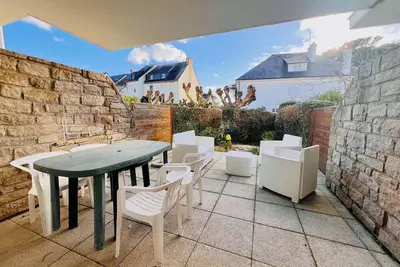 Image de Appartement 2 pièces avec jardin et parking, proche plage et commerces à Quiberon