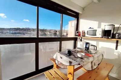 Image de Appartement T2 Mezzanine - Front de mer - Parking privé - 4 personnes - St-Pierre-la-Mer