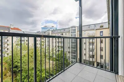 Image de Arbio I Yuma Studio L Balcony Leipzig Hauptbahnhof