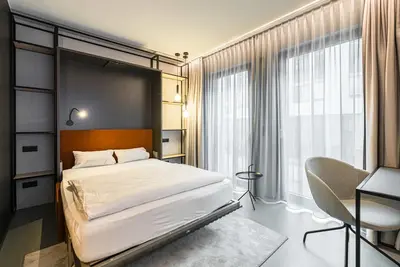 Image de Arbio I Yuma Studio S with balcony Leipzig Hauptbahnhof