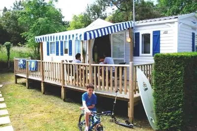 Image de ZEcamping parc aquatique dog friendly club enfant locatif Tv Lv 35m2