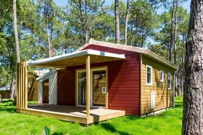 Image de ZEcamping animé parc aquatique pet friendly locatif Tv 26m2 5 pers