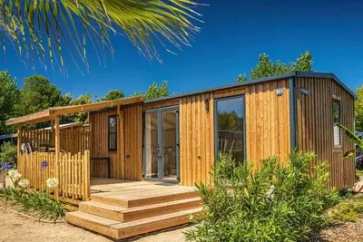 Image de ZEcamping parc aquatique mobil-home Tv Lv Bbq 30m2