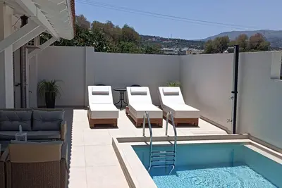 Image de Arokaria, private pool, near the beach, near supermarket & taverns