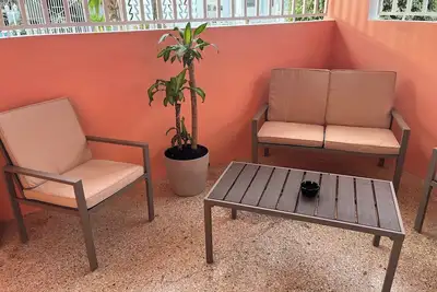 3-bedroom beach house with satellite WiFi and Ac near the marina and beaches