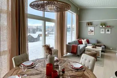 Image de Superbe maison à Hurdal avec vue sur le.