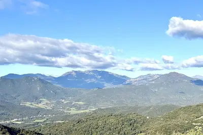 Image de Villa traditionnelle avec vue imprenable sur les montagnes