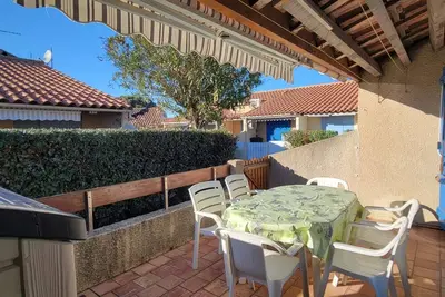 Image de Jolie Maison de vacances, séjour climatisé, famille de 5 personnes, résidence Mas De La Plage. . .