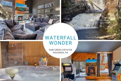 Image de Waterfall Views! Hot Tub, Game Room, Dog Friendly