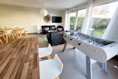 Image de Villa moderne 3 chambres avec jardin, WiFi et parking, proche plage