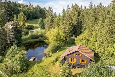 Image de Chalet moderne avec cheminée et animaux bienvenus proche de Gérardmer
