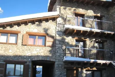 Image de Maison de campagne \"El Paller O La Casa De Ca L'Escolà\" avec vue sur la montagne, terrasse et Wi-Fi