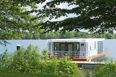 Image de Bateau-maison au bord du lac Nord de Xantener