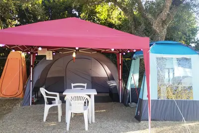 Image de Equipped Tent Nuraghe Ruiu 5 or 6 Pax