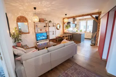 Image de Appartement 2 chambres avec rooftop suspendu au Cimetière d'Ixelles