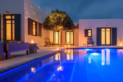 Image de Magnificent Mykonos Villa | Villa Agapi | 3 Bedrooms | Private Pool | Wonderful Views | Spacious Furnished Sun Terrace | Parking Area | Kalafatis