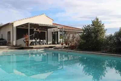 Image de Maison contemporaine en pleine garrigue