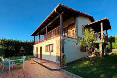 Image de Beautiful villa surrounded by nature and close to the beach. Ideal for families.