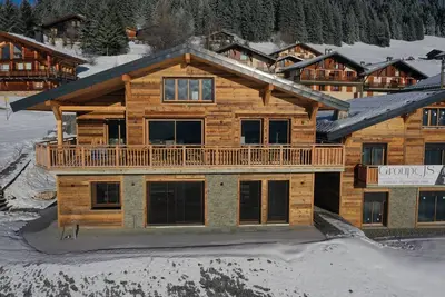 Image de Chalet 135 m2 11 Personnes, Les Saisies, 3mn de la station, arrêt navette 200 m