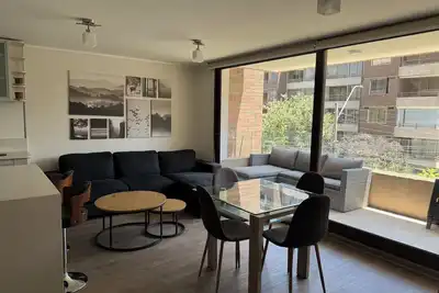 Charming 2-bedroom apartment with Ac, fitness room, WiFi in Providencia