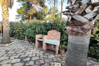 Image de Villa Pizzomunno, small villa in Vieste with direct access to the sandy beach.