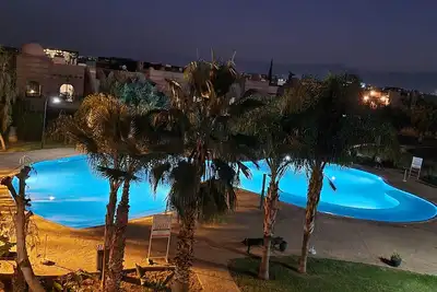 Chic 2-bedroom apartment with Ac, WiFi in fabulous Marrakech