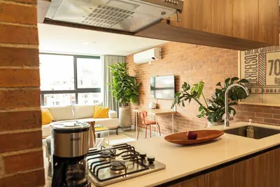 Image de Nuevo y cálido  studio en el mejor barrio de Medellín