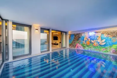 Image de \n Villa-11890 - 3+1 charming holiday villa with sea view, heated pool, jacuzzi,