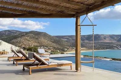 Seafront Villa design and luxury with stunning sea view.
