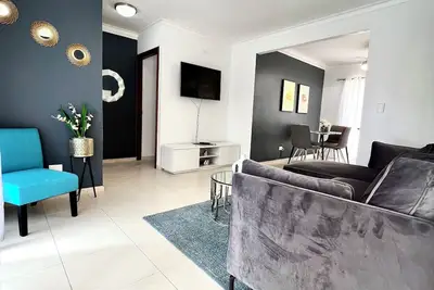 Image de Charming 2-bedroom apartment with Ac, WiFi in Punta Cana with a bad yard.