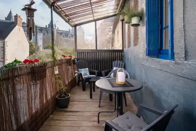 Image de Maison de vacances 'Gite Du Canal Josselin avec terrasse privée, Fibre