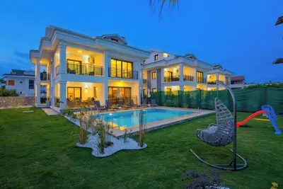 Villa-13333 - Centrally located, crowded family villa with sauna