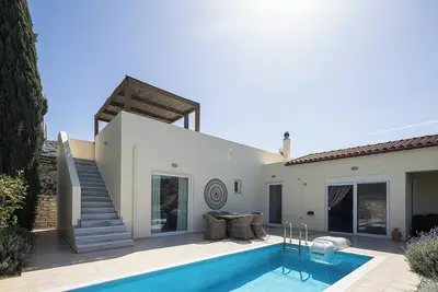Image de [New] Villa Olive Blue, with Sea View and private pool-Adults Only