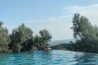 Vacation close to nature in fully equipped tents in the olive grove in Tuscany