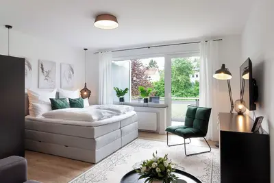 Image de ★ Liobablick Nr. 2 ★ Apartment with balcony - centrally located in Petersberg/Fulda